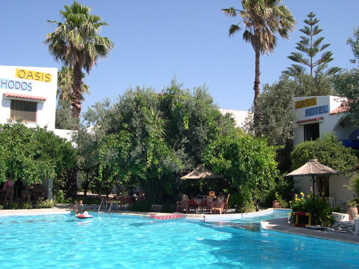 Oasis Hotel Bungalows Rhodes Afantou Exterior photo